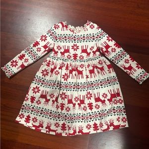 Hanna andersson Christmas holiday dress- size 4